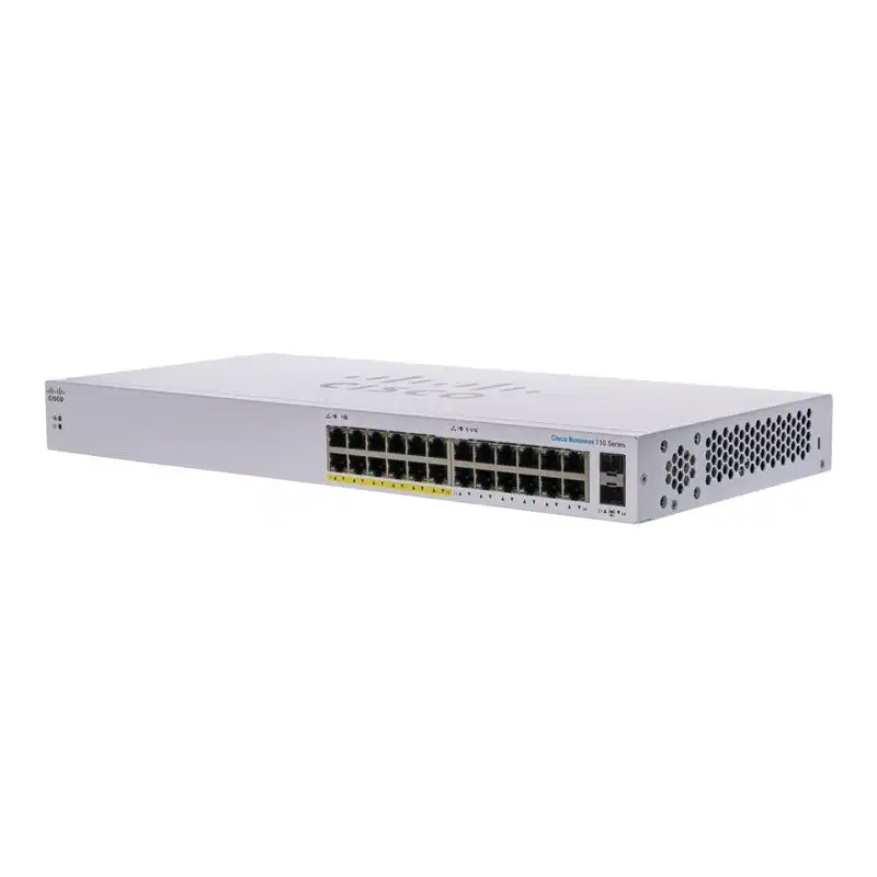 Cisco Business 110 Series 110-24PP - Commutateur - non géré - 12 x 10 - 100 - 1000 (PoE) + 12 x 10 -... (CBS110-24PP-EU)_1